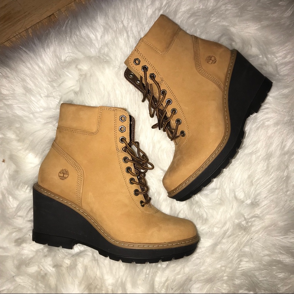 Wedge booties